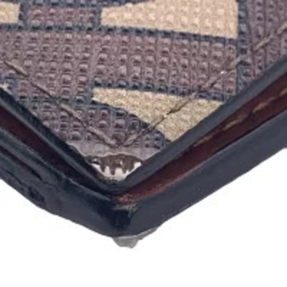 BURBERRY all over long wallet brown - Picture 6 of 9